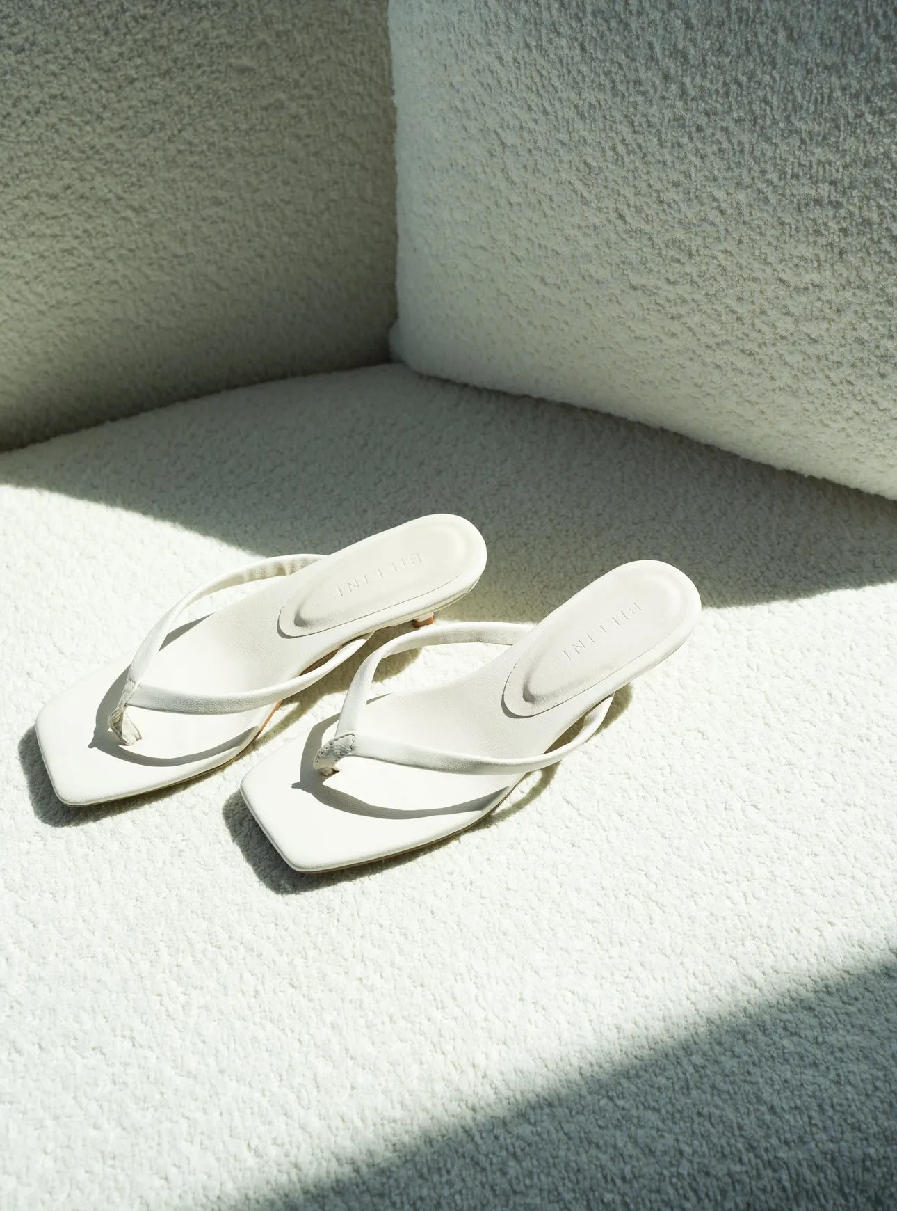 Amy Kitten Heels | Ivory