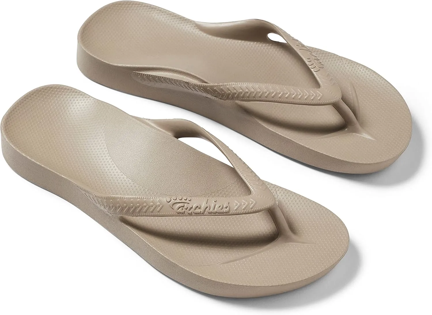 Archies Arch Support Flip Flops for Men & Women  Orthotic Sandals for Plantar Fasciitis Relief  Lightweight, Cushioning, Shock-Absorbing Thong Sandals for Walking, Foot Pain & All-Day Comfort