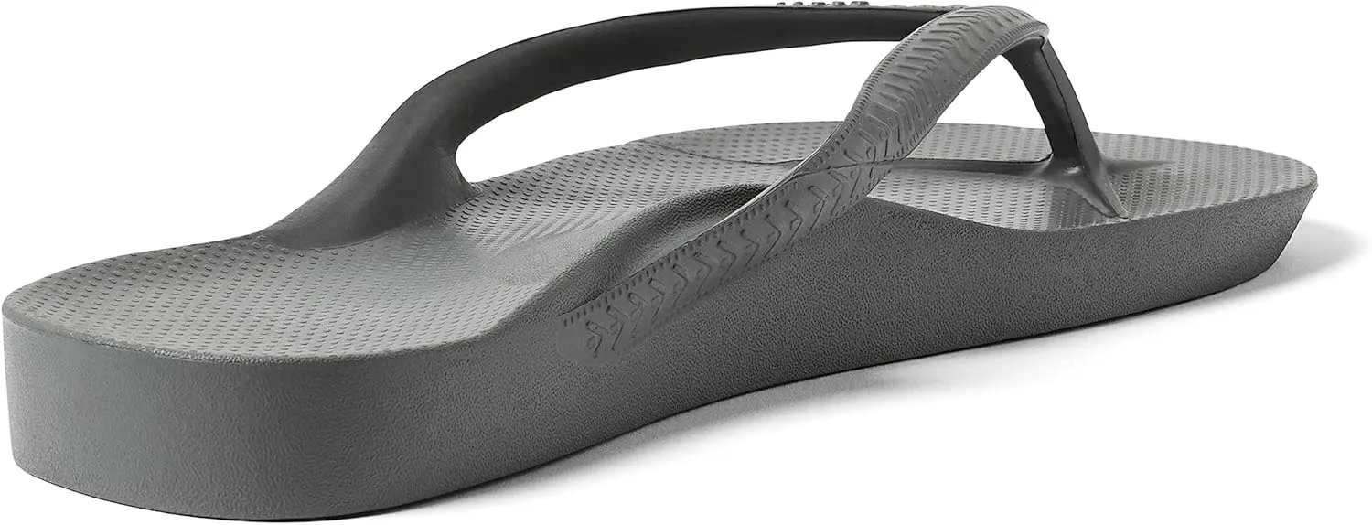 Archies Arch Support Flip Flops for Men & Women  Orthotic Sandals for Plantar Fasciitis Relief  Lightweight, Cushioning, Shock-Absorbing Thong Sandals for Walking, Foot Pain & All-Day Comfort