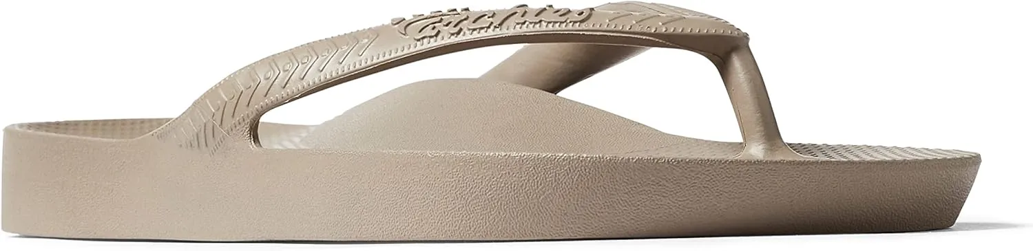 Archies Arch Support Flip Flops for Men & Women  Orthotic Sandals for Plantar Fasciitis Relief  Lightweight, Cushioning, Shock-Absorbing Thong Sandals for Walking, Foot Pain & All-Day Comfort