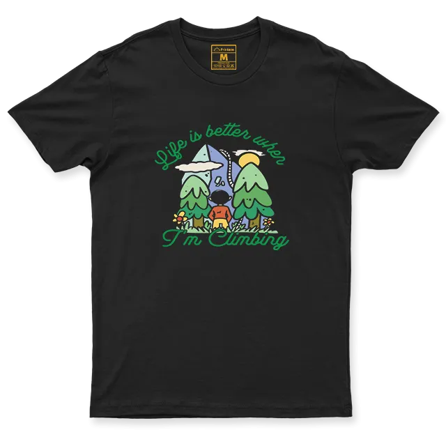 Drifit Shirt: Life Climbing