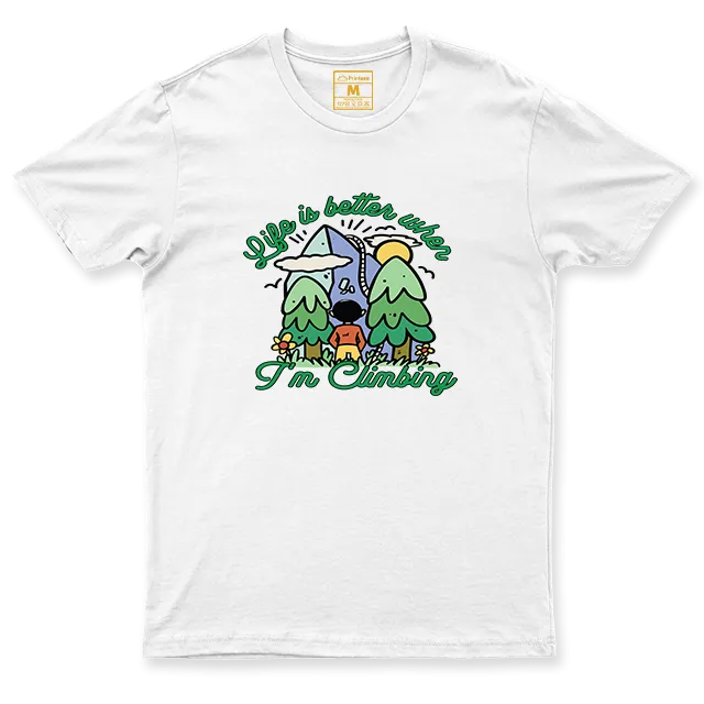 Drifit Shirt: Life Climbing
