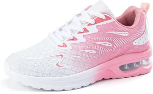 Fashion Sneakers for Women 2025 Lace-Up Walking Shoes Comfortable Casual Athletic Non-Slip Running Fashion Sneakers