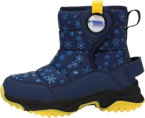 Kids Girls Insulated Fr Winter Warm Snow Boots Size 6 Boots Toddler Water Proof Shoes Girls Big Kids Snow Shoes