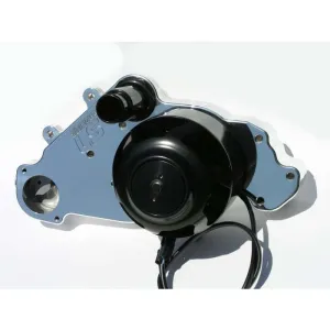 Meziere SB Chevy LS1 Billet Electric Water Pump - Polished