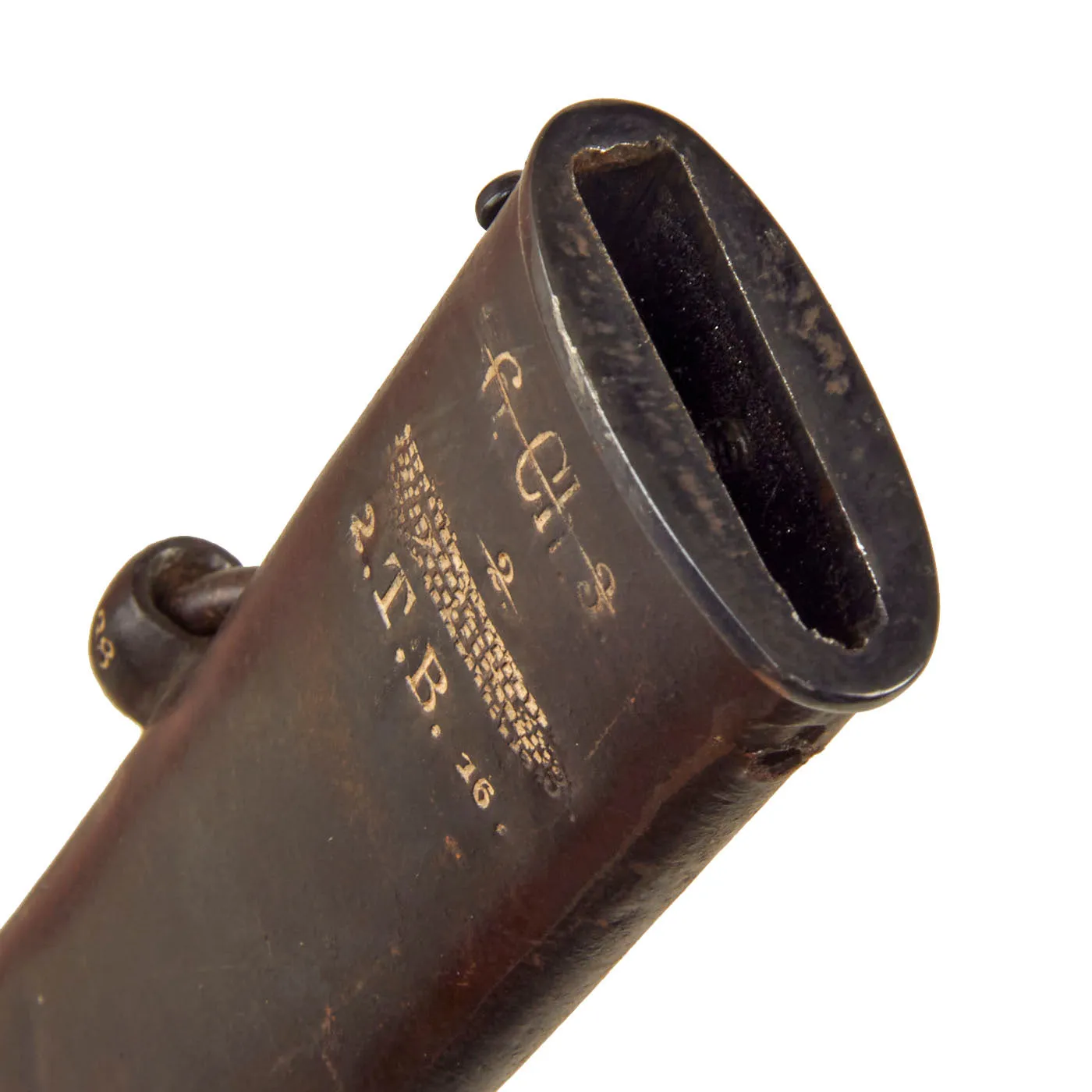 Original German WWI Unit Marked Bavarian Train Battalion Officer’s M1826 Chevauleger Saber With Matching Scabbard by E&F Horster, Solingen- Dated 1894